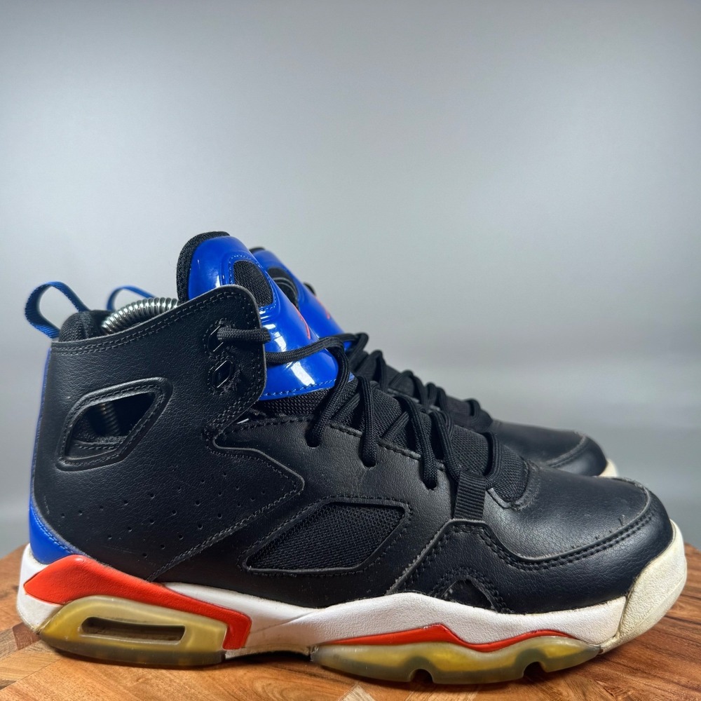 Nike Air Jordan Flight Club 91 Black Blue Orange DM1685 008 Women's 7.5 (6Y)